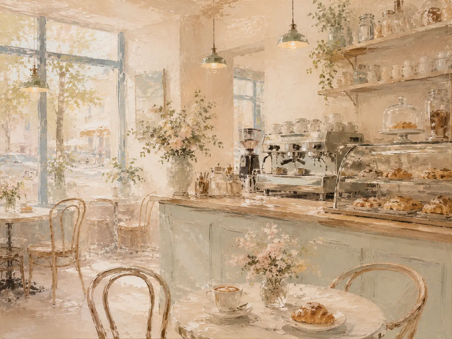 Café interior — Arklim social media automation for cafés